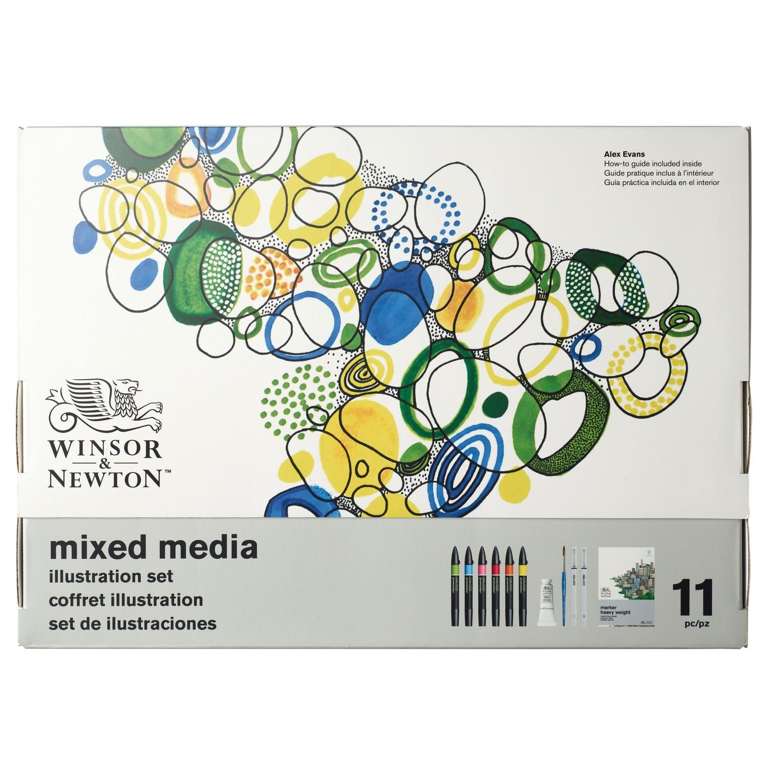 WINSOR & NEWTON PROMARKER MIXED MEDIA ILUSTRACIÓN