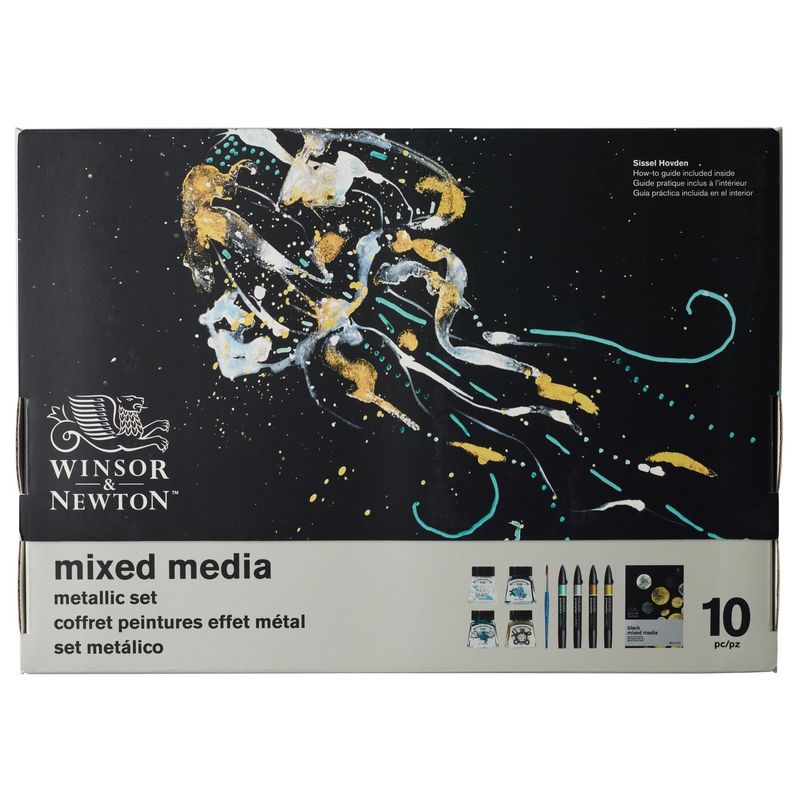 WINSOR & NEWTON PROMARKER MIXED MEDIA METALLIC