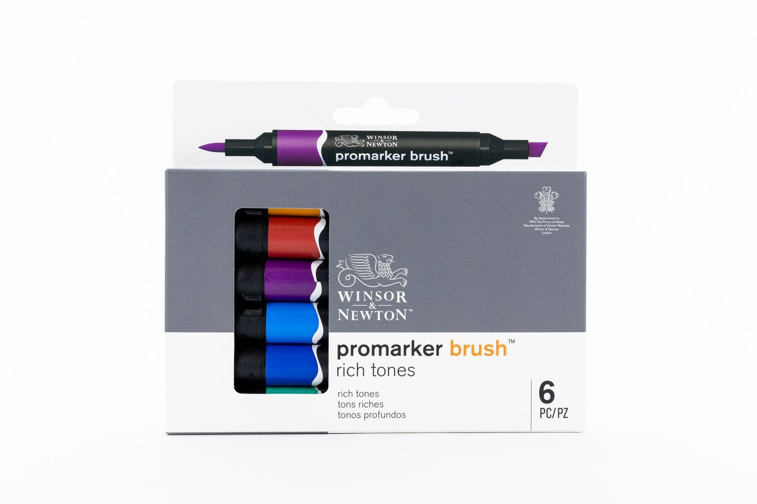 WINSOR & NEWTON PROMARKER BRUSH 6 TONOS PROFUNDOS