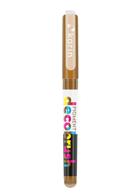 KARIN MARKERS PIGMENT DECOBRUSH CINNAMON 730U