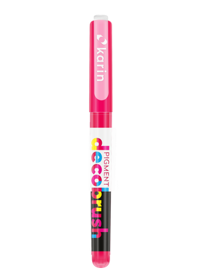 KARIN MARKERS PIGMENT DECOBRUSH POPPY 199U