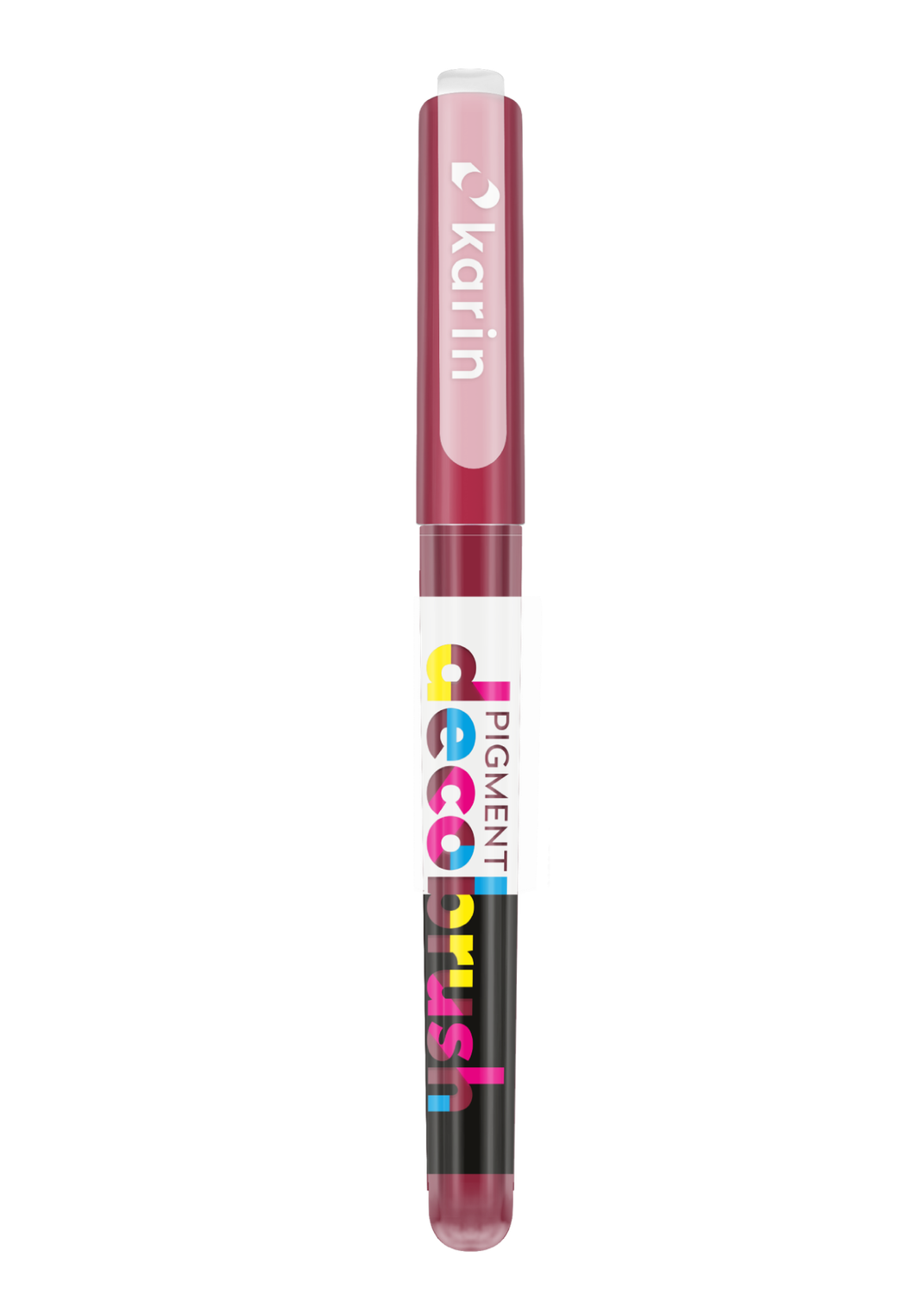 KARIN MARKERS PIGMENT DECOBRUSH BURGUNDY 215U