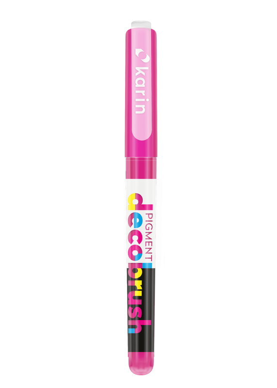 KARIN MARKERS PIGMENT DECOBRUSH CERISE 211U