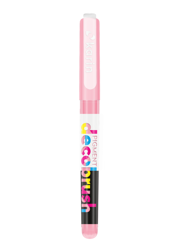KARIN MARKERS PIGMENT DECOBRUSH PASTEL RED 203U
