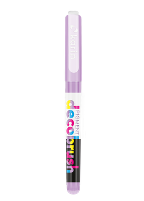KARIN MARKERS PIGMENT DECOBRUSH PASTEL VIOLET 2635U