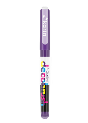 KARIN MARKERS PIGMENT DECOBRUSH PLUM 2587U