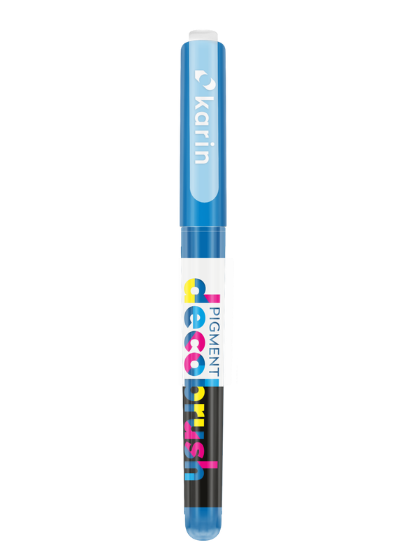 KARIN MARKERS PIGMENT DECOBRUSH TRUE BLUE 2935U