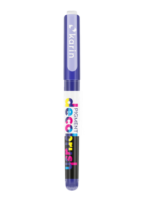 KARIN MARKERS PIGMENT DECOBRUSH INDIGO BLUE 072U