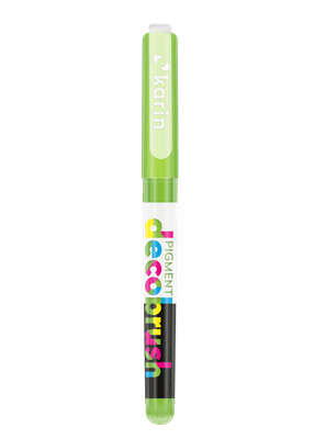 KARIN MARKERS PIGMENT DECOBRUSH LEAF GREEN 376U