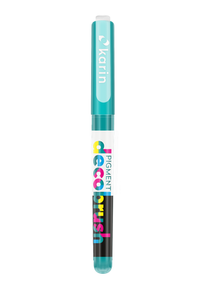 KARIN MARKERS PIGMENT DECOBRUSH TURQUOISE 3145U