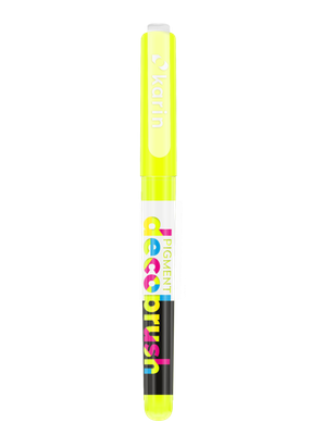 KARIN MARKERS PIGMENT DECOBRUSH SULPHUR YELLOW 3965U