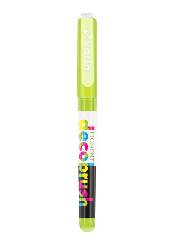 KARIN MARKERS PIGMENT DECOBRUSH LIME GREEN 397U