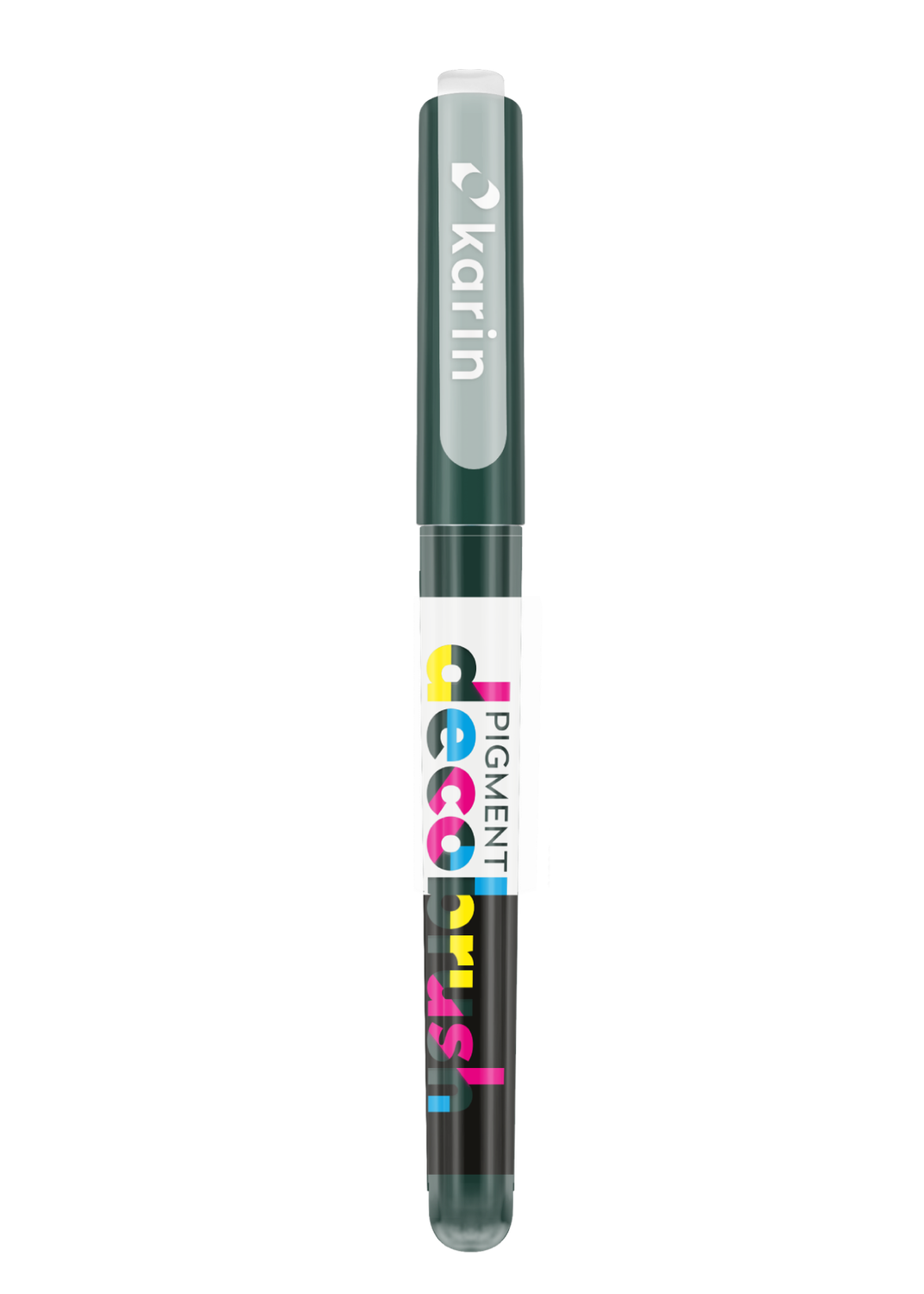 KARIN MARKERS PIGMENT DECOBRUSH OLIVE BLACK 343U