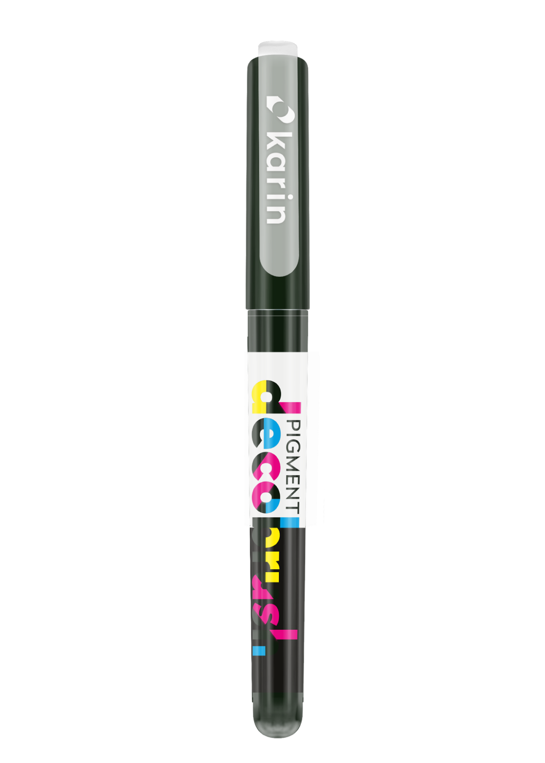 KARIN MARKERS PIGMENT DECOBRUSH BLACK 433U