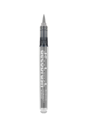 KARIN MARKERS PIGMENT DECOBRUSH METALLIC SILVER