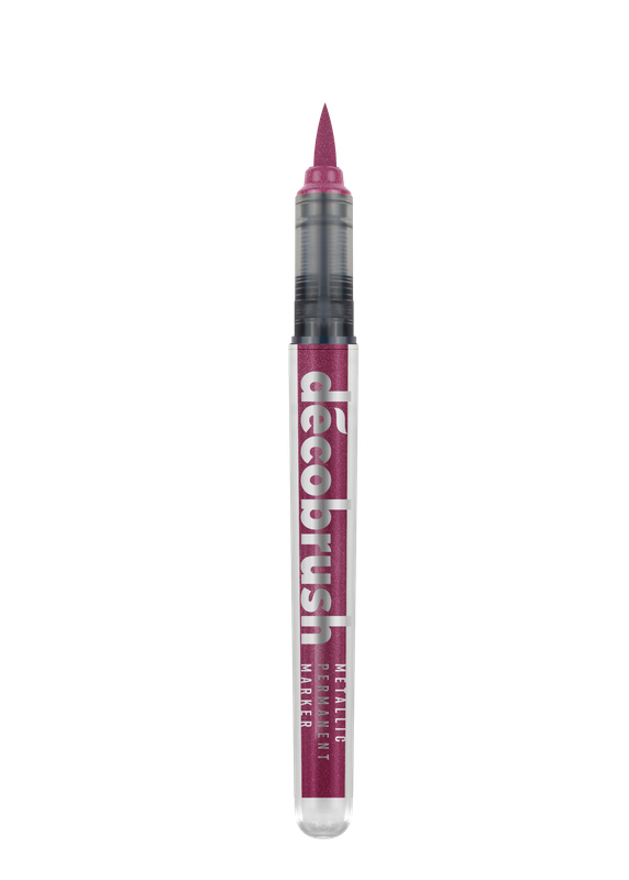 KARIN MARKERS PIGMENT DECOBRUSH METALLIC PINK