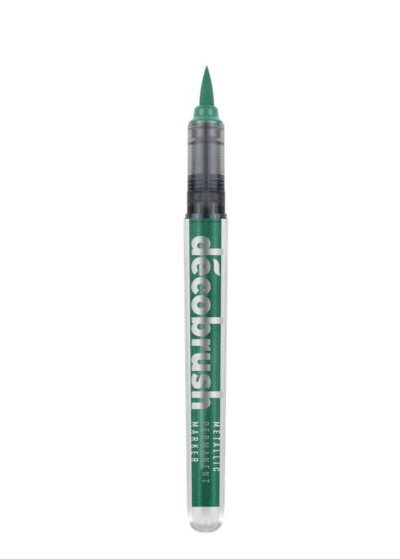 KARIN MARKERS PIGMENT DECOBRUSH METALLIC GREEN