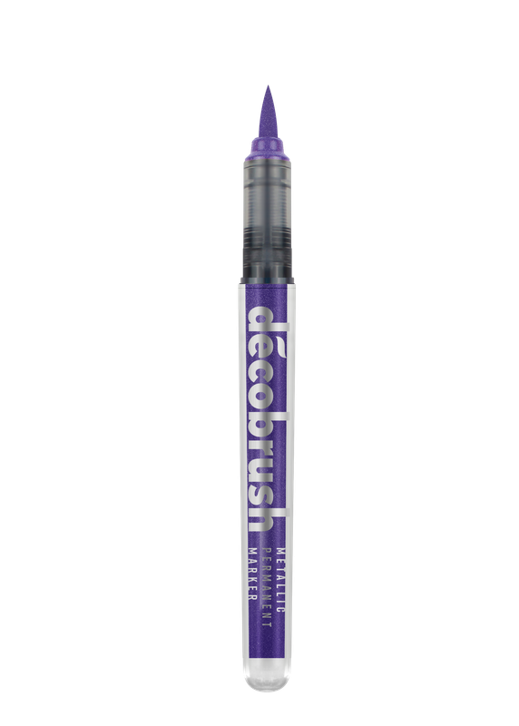 KARIN MARKERS PIGMENT DECOBRUSH METALLIC VIOLET