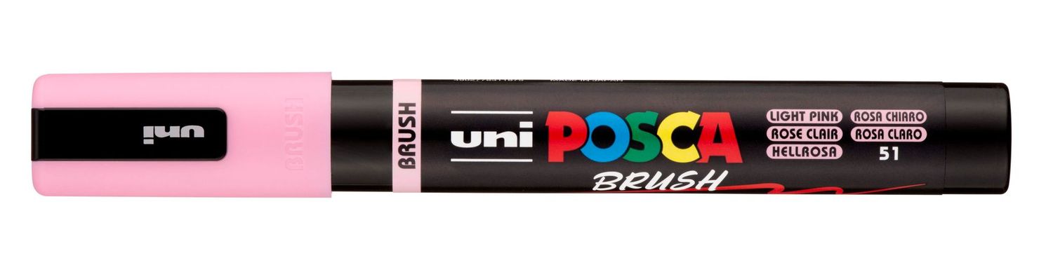 POSCA BRUSH PC5BR ROSA CLARO 51
