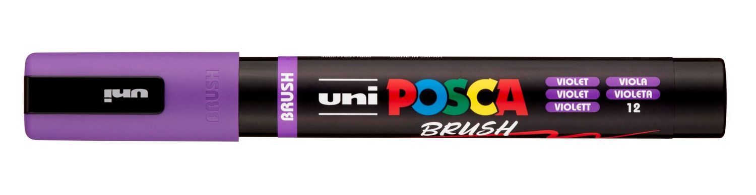 POSCA BRUSH PC5BR VIOLETA 12