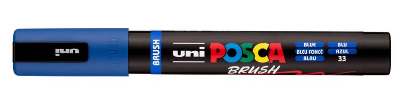 POSCA BRUSH PC5BR AZUL 12