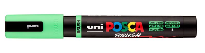 POSCA BRUSH PC5BR VERDE CLARO 5
