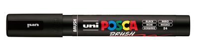 POSCA BRUSH PC5BR NEGRO 24