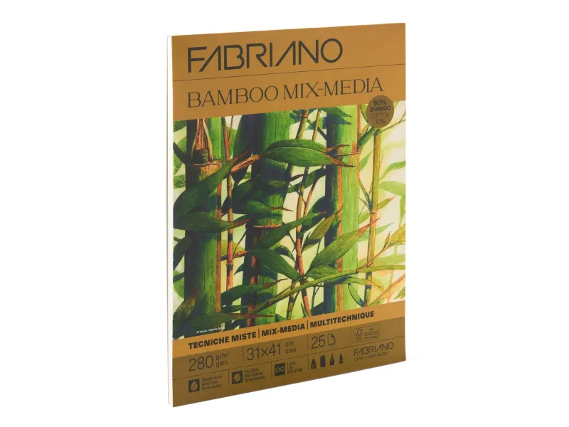 FABRIANO BAMBOO MIX MEDIA BLOC