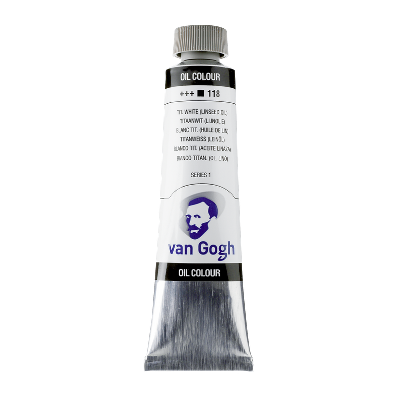 VAN GOGH ÓLEO BLANCO DE TITANIO ACEITE DE LINAZA 118
