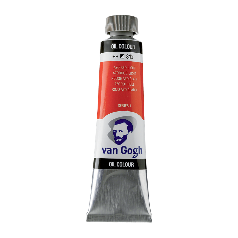 VAN GOGH ÓLEO ROJO AZO CLARO 312