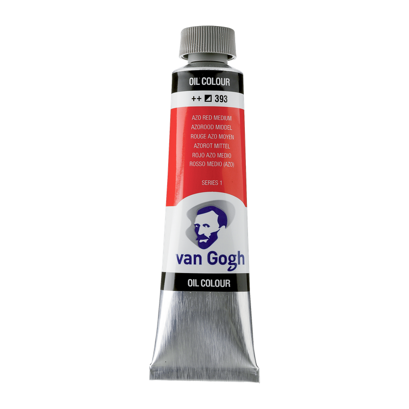VAN GOGH ÓLEO ROJO AZO MEDIO 393