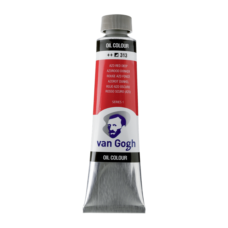 VAN GOGH ÓLEO ROJO AZO OSCURO 313