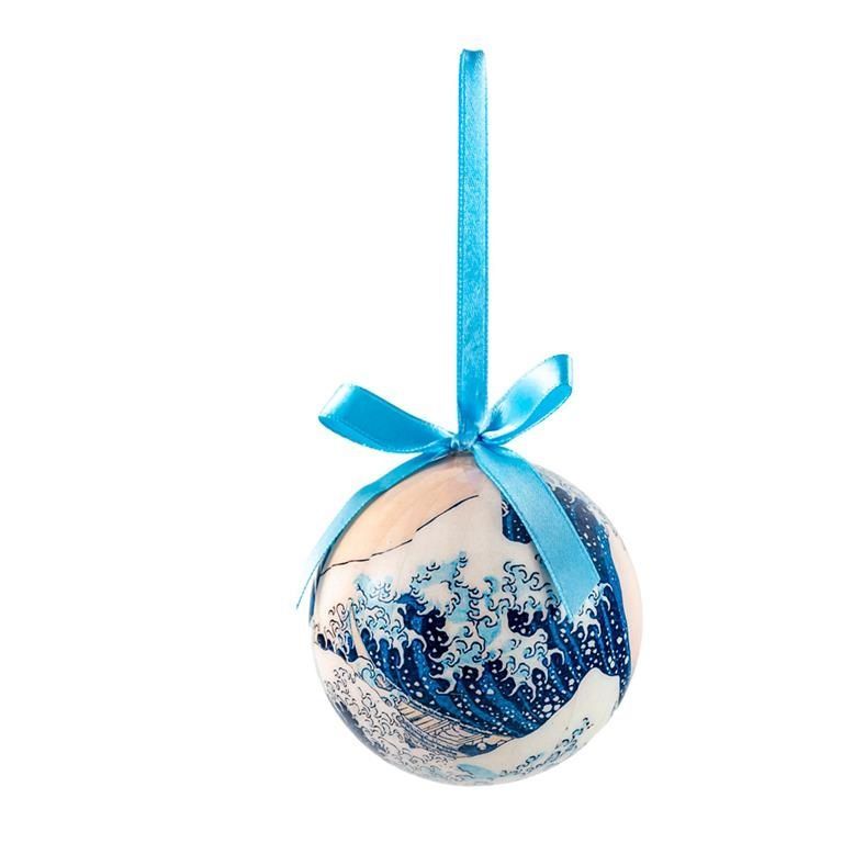 BOLA DECORATIVA NAVIDAD "LA GRAN OLA DE KANAGAWA" KATSUSHIKA HOKUSAI