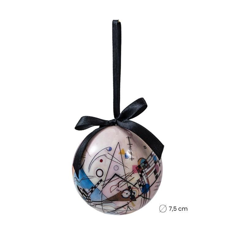 BOLA DECORATIVA NAVIDAD "COMPOSICIÓN VIII" KANDISNSKI