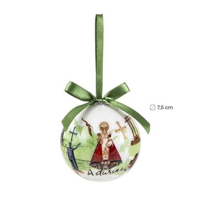 BOLA DECORATIVA NAVIDAD ASTURIAS