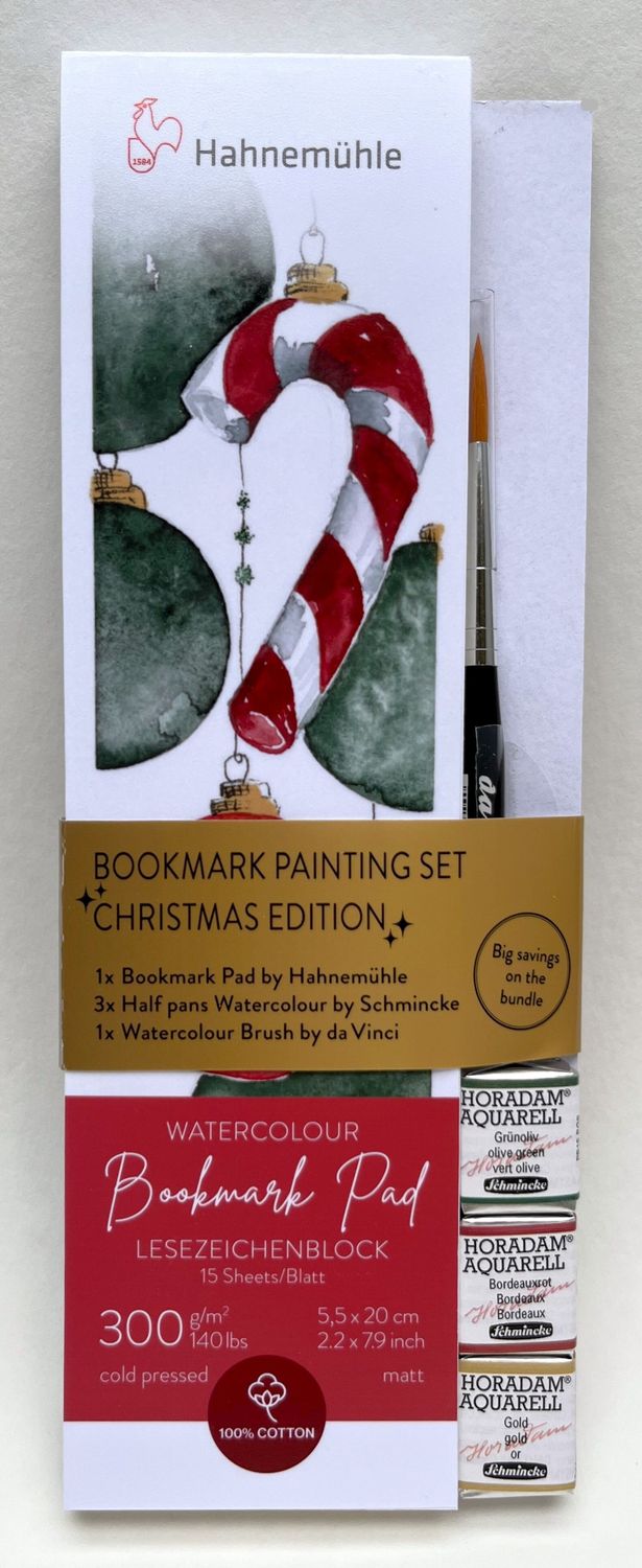 HAHNEMÜHLE SET MARCAPÁGINAS EDICIÓN NAVIDAD