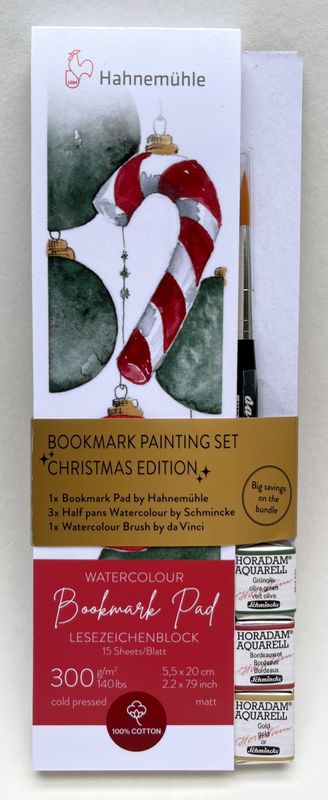 HAHNEMÜHLE SET MARCAPÁGINAS EDICIÓN NAVIDAD