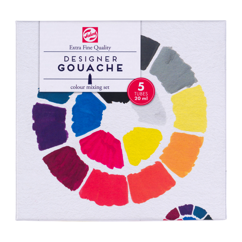 ROYAL TALENS GOUCHE EXTRA FINO SET COLORES PRIMARIOS  TUBO 5x20ml