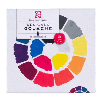 ROYAL TALENS GOUCHE EXTRA FINO SET COLORES PRIMARIOS TUBO 5x20ml