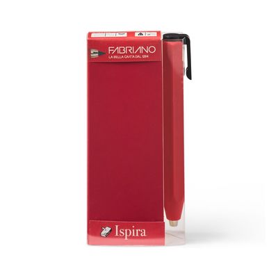 FABRIANO ISPIRA SHORTY SET ROJO CON PORTAMINAS