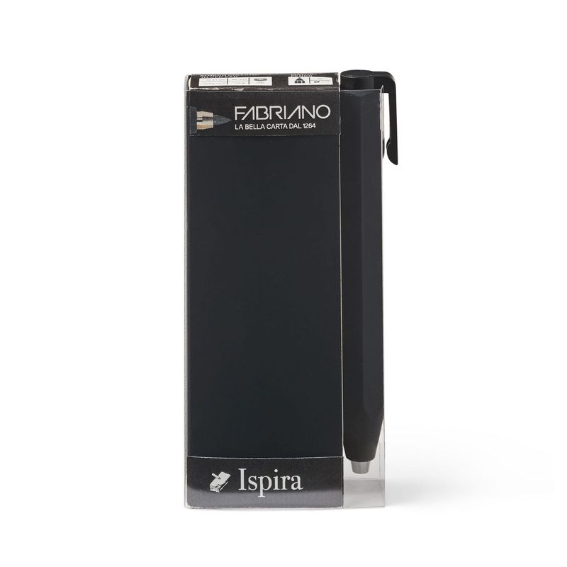 FABRIANO ISPIRA SHORTY SET NEGRO CON PORTAMINAS