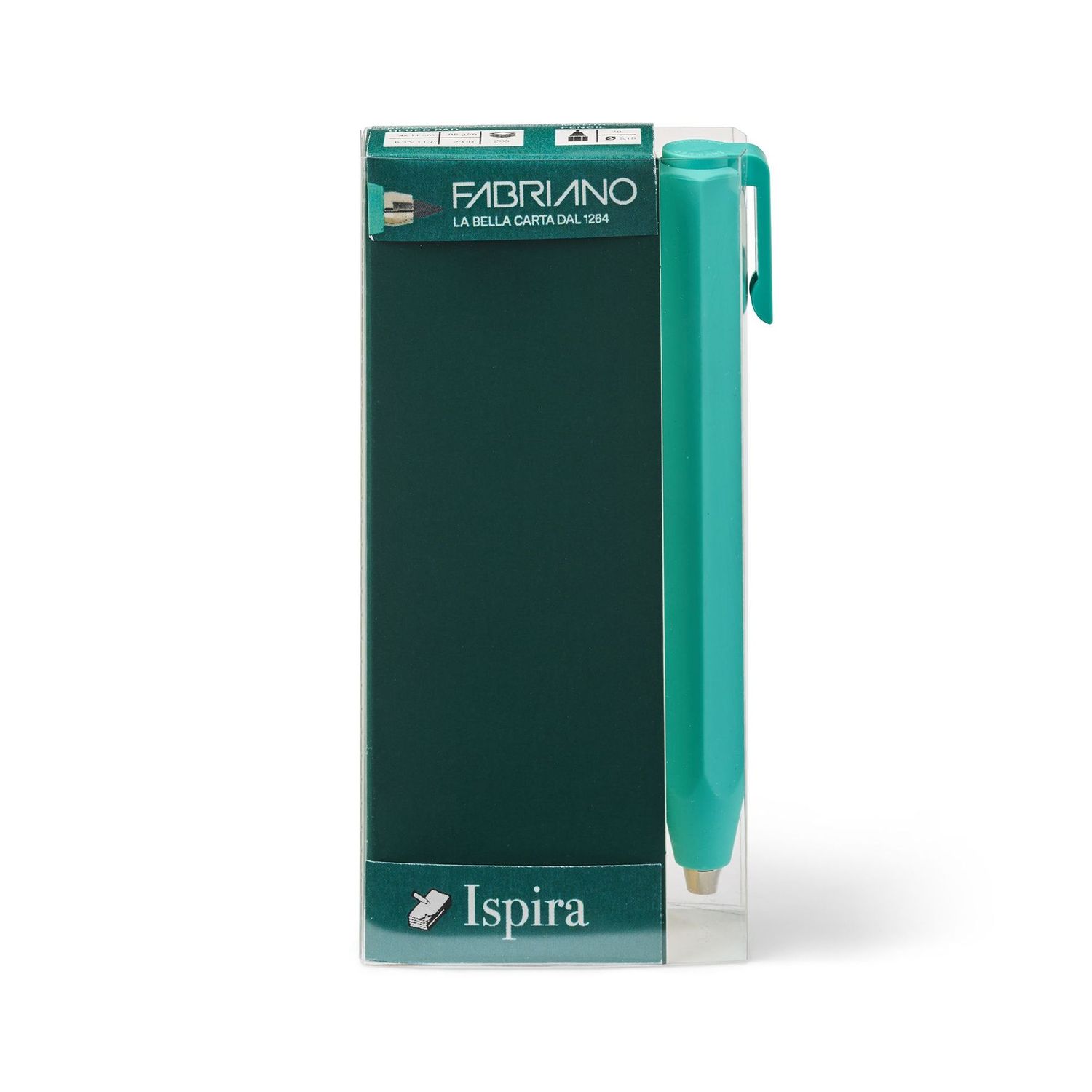 FABRIANO ISPIRA SHORTY SET VERDE CON PORTAMINAS