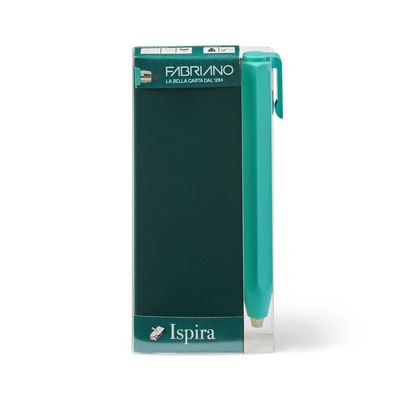 FABRIANO ISPIRA SHORTY SET VERDE CON PORTAMINAS