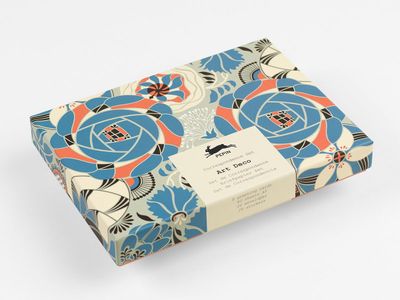 THE PEPIN PRESS SET DE CORRESPONDENCIA ART DECO