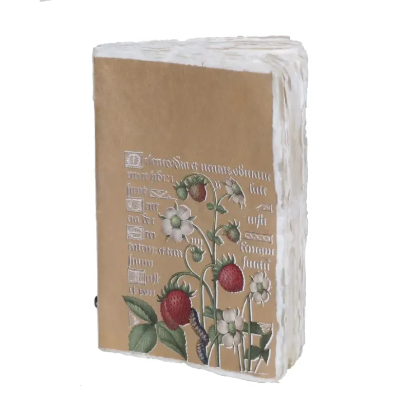 ÉPIGR'AM CUADERNO ARTESANAL FRESAS