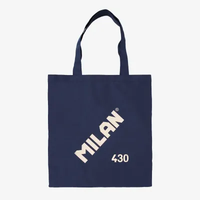 TOTE BAG MILAN 430 SINCE 1918 AZUL TOTE BAG MILAN 430 SINCE 1918 AZUL