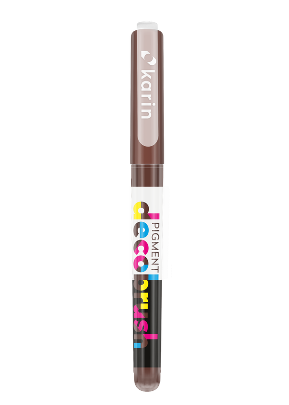 KARIN MARKERS PIGMENT DECOBRUSH COCOA 1817U