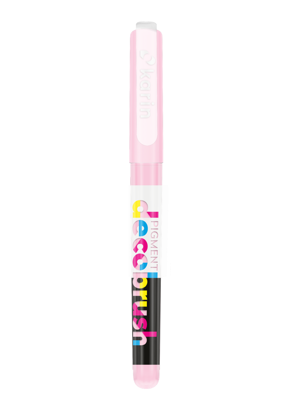 KARIN MARKERS PIGMENT DECOBRUSH PASTEL PINK 2365U