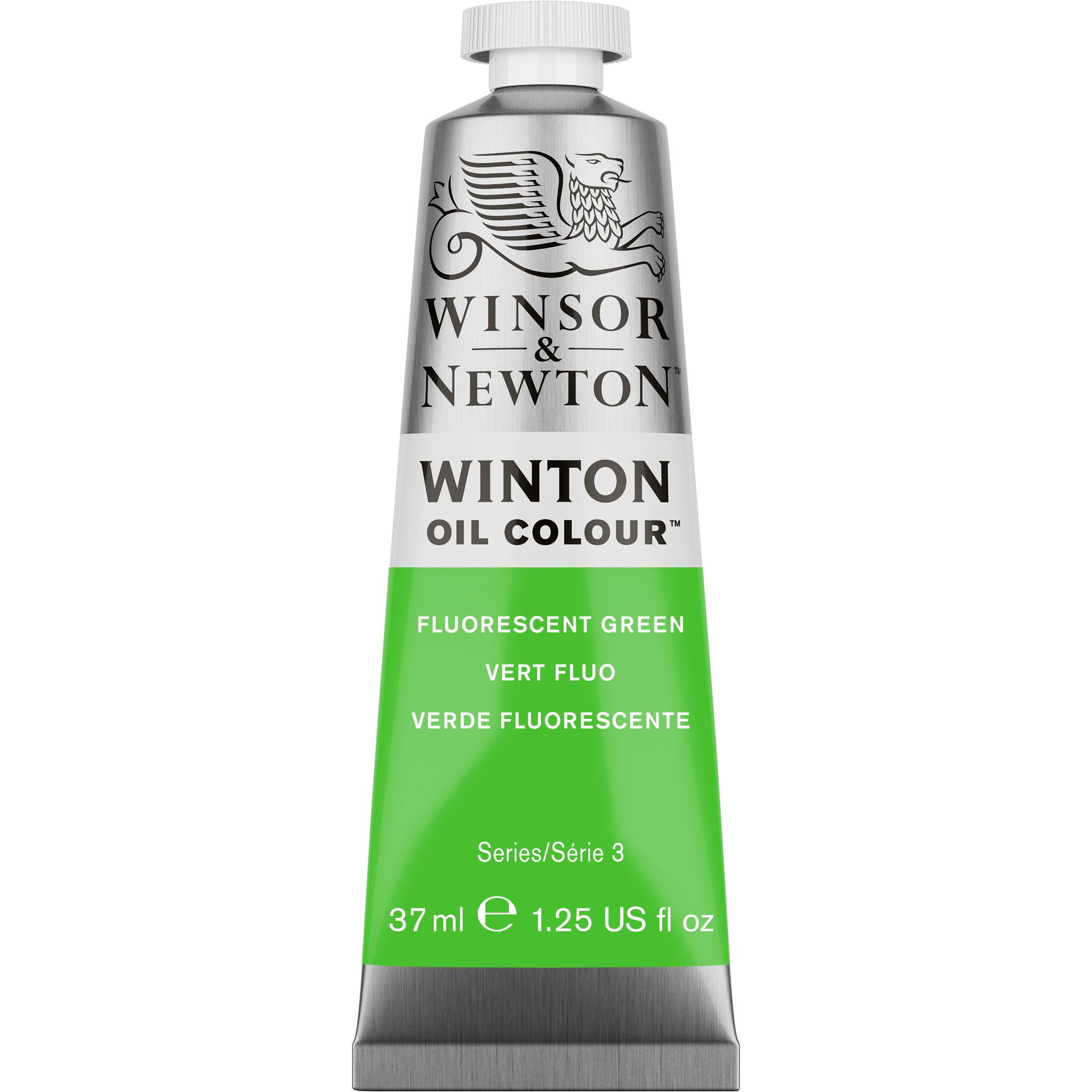 WINSOR & NEWTON ÓLEO WINTON VERDE FLUORESCENTE 458