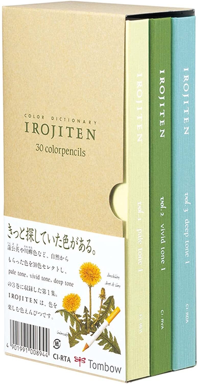 TOMBOW IROJITEN LÁPICES DE COLORES VOL. I TOMBOW IROJITEN LÁPICES DE COLORES VOL. I